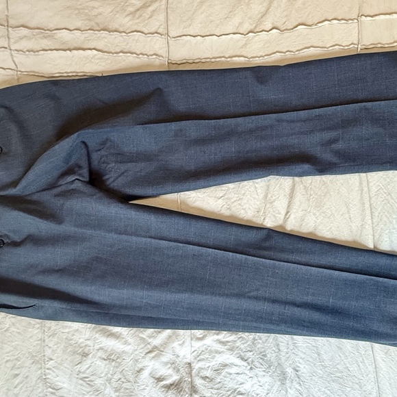 Banana Republic - Two Pair Men’s Dress Pants, 30x30 Tailored Slim Fit, Navy,Gray - Picture 2 of 10